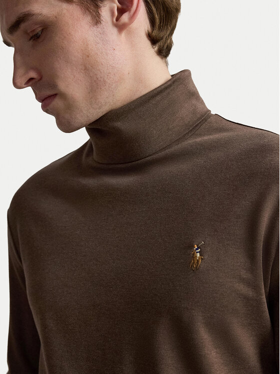 Polo Ralph Lauren Polo Ralph Lauren Поло 710760126502 Кафяв Regular Fit