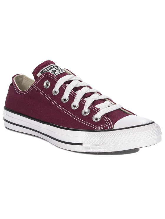 Trampki Converse, Rozmiar 36.5, Bordowe, M9691C
