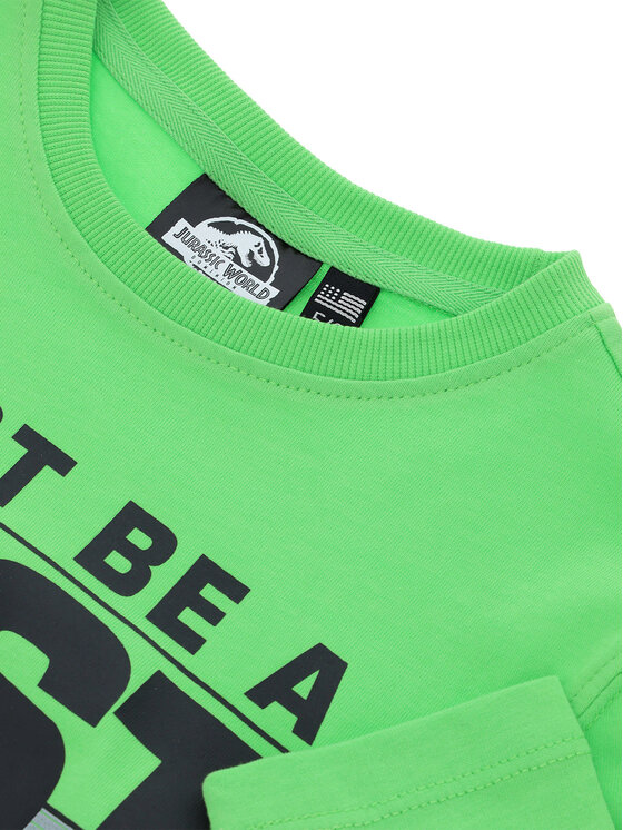 Original Marines Original Marines Тениска с дълъг ръкав JURASSIC WORLD DCAV2628B Зелен Regular Fit