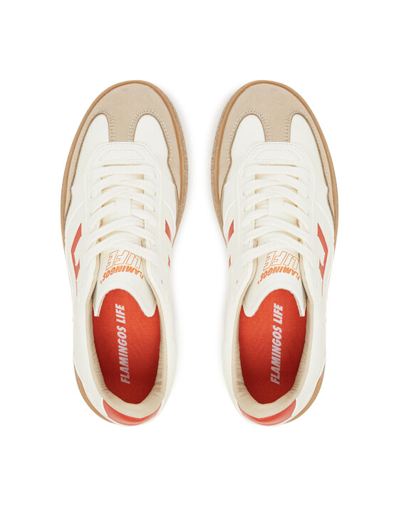Flamingos Life Flamingos Life Sneakersy Burela Bold Écru