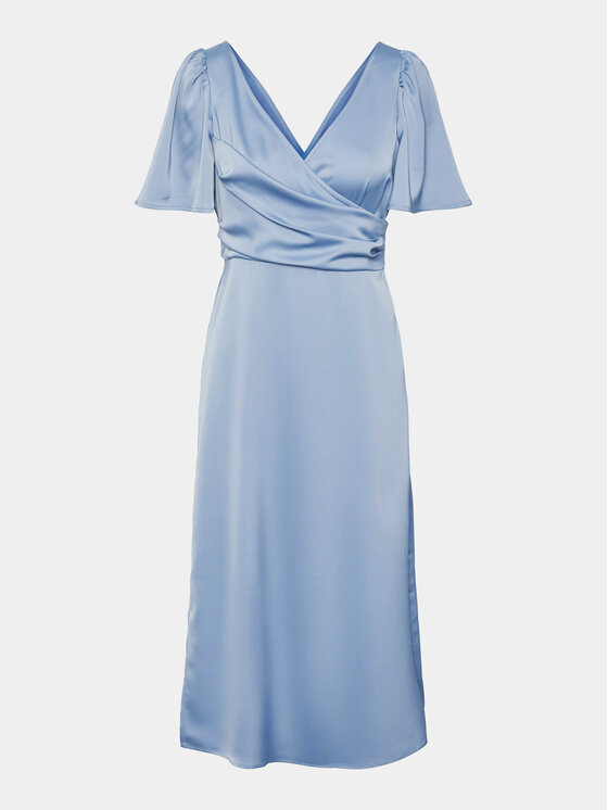 YAS YAS Coctailkleid Athena 26032476 Blau Regular Fit