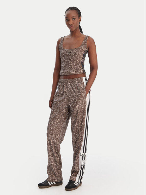 adidas adidas Marškinėliai KD8822 Smėlio Slim Fit