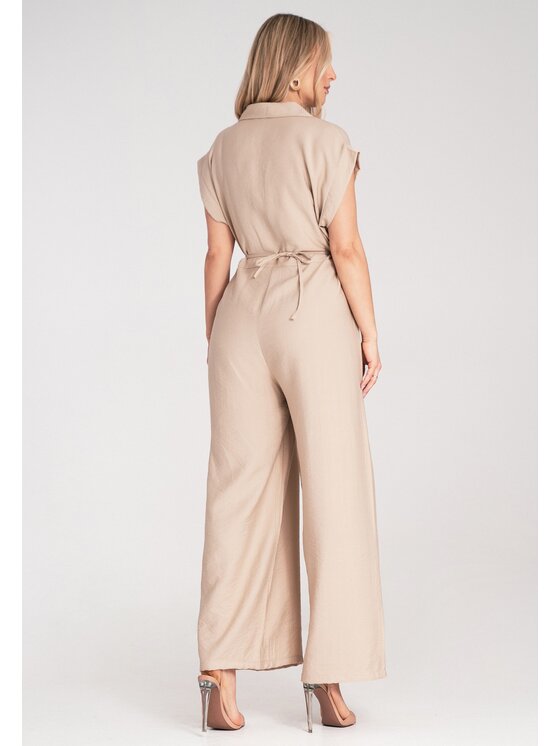 FIGL FIGL Ολόσωμη φόρμα M1177 Μπεζ Regular Fit