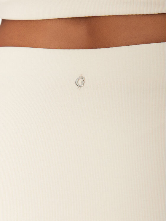 Guess Guess Midi svārki W5GD0E KAQL2 Bēšs Regular Fit