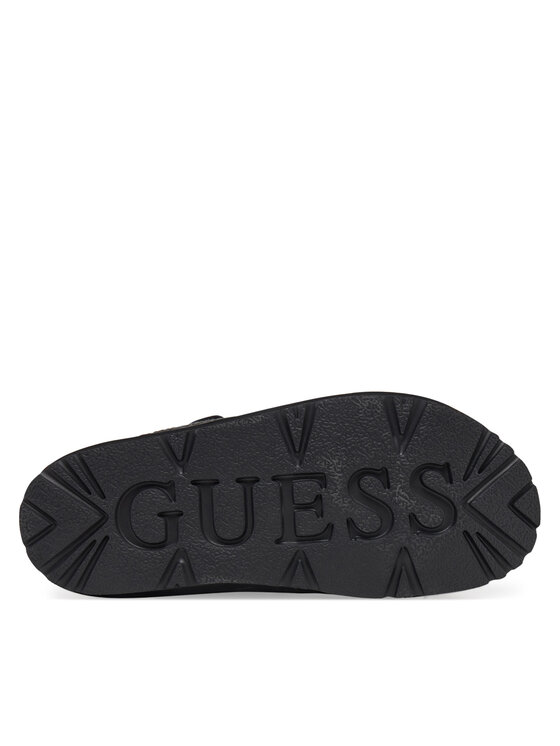 Guess Guess Şlapi FMJBAH ELE03 Negru