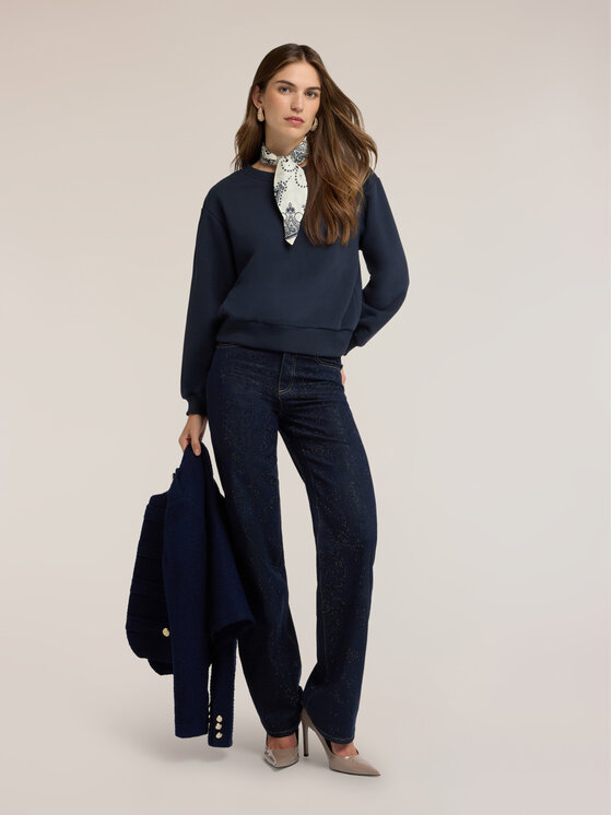 Motivi Motivi Bluza G810W003868N034 Niebieski Regular Fit