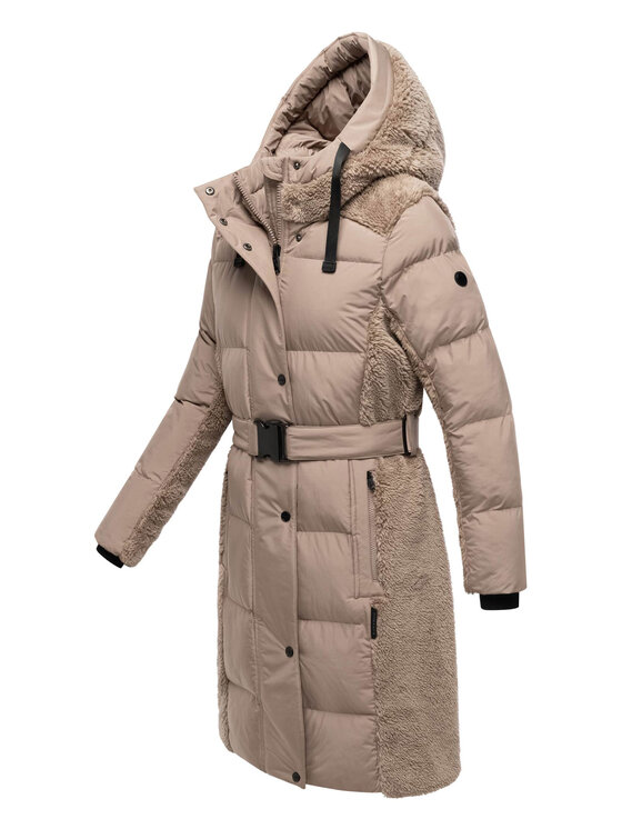 Navahoo Navahoo Kurtka zimowa Funkelteddy Szary Regular Fit