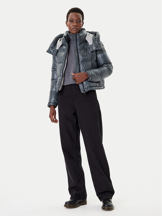 Blauer Blauer Зимно яке 25WBLDC02170 Зелен Regular Fit