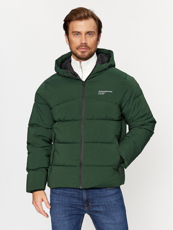 Jack&Jones Jack&Jones Žieminė striukė 12236065 Žalia Regular Fit