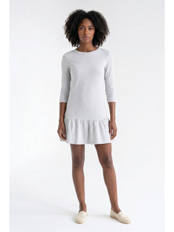 FIGL FIGL Sukienka codzienna M1374 Szary A-Line Fit