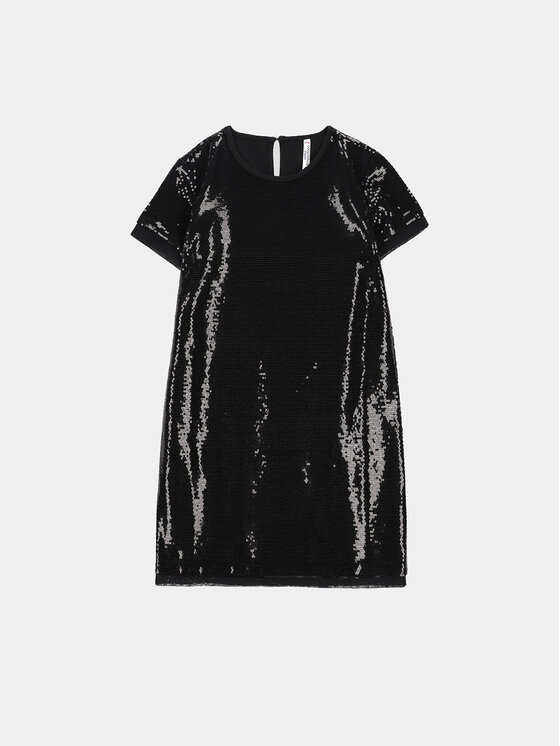 Gyerek Elegáns ruha Coccodrillo, Méret: 146, Fekete, ZC3129202EJG