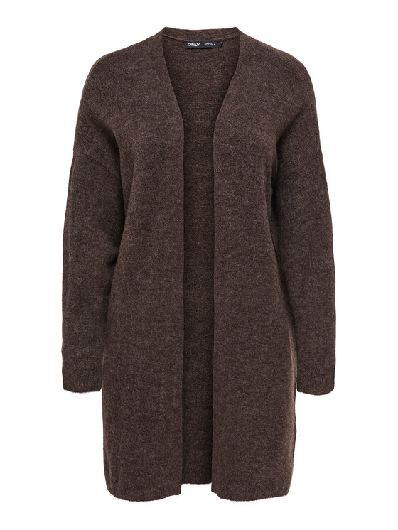 ONLY ONLY Kardigāns Talio 15358604 Brūns Regular Fit