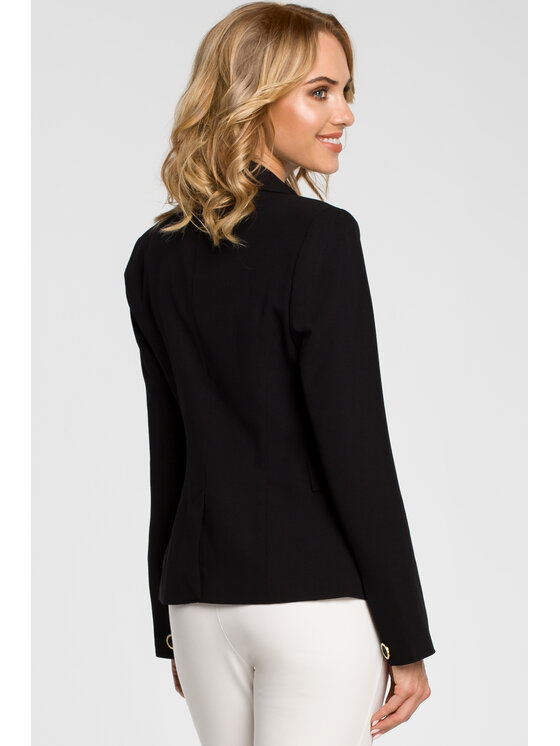 Made of Emotion Made of Emotion Marynarka M051 Czarny Classic Fit