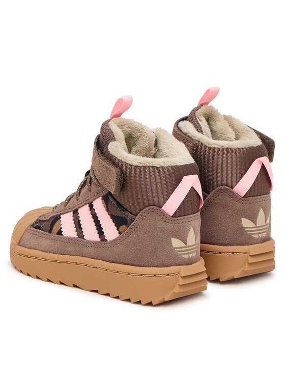 adidas adidas Kotníková obuv Superstar Winter Trek KH9795 Hnědá