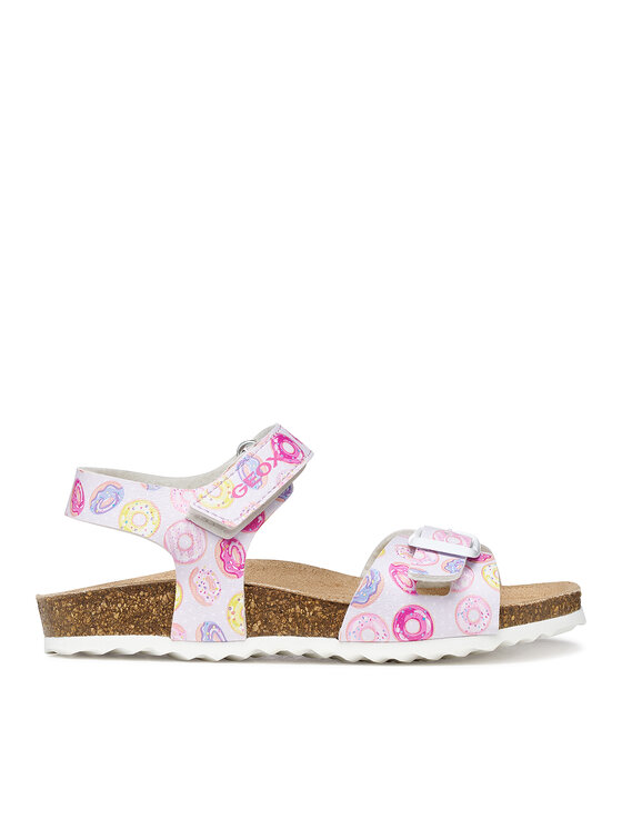 Geox Sandale J Adriel Girl J028MC 00004 C1Z8D M Roz