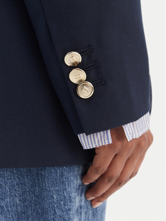 Tommy Jeans Tommy Jeans Giacca da abito DW0DW22601 Blu scuro Boyfriend Fit