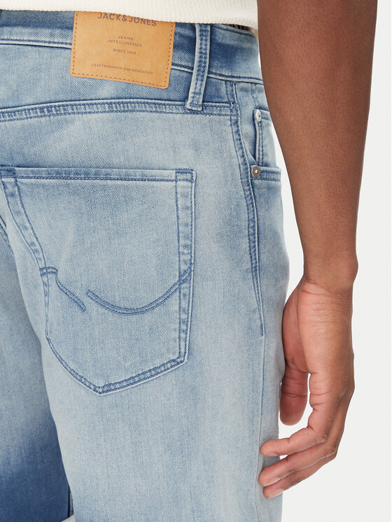 Jack & Jones Jack & Jones Pantaloni scurți de blugi Rick 12269607 Albastru Regular Fit