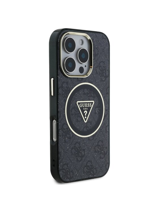 Guess Guess Etui na telefon iPhone 16 Pro Max Czarny