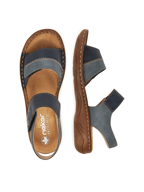 Rieker Rieker Sandalen V2860-14 Dunkelblau