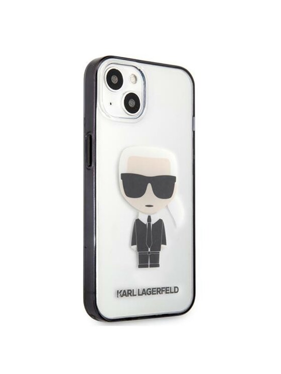 KARL LAGERFELD KARL LAGERFELD Etui na telefon Ikonik Karl Przezroczysty