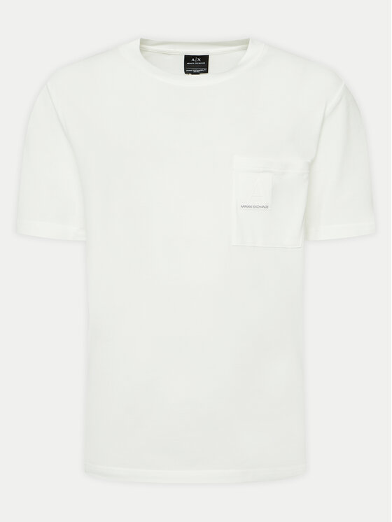 Armani Exchange Armani Exchange T-särk 6DZMJC ZJXHZ 1116 Valge Regular Fit