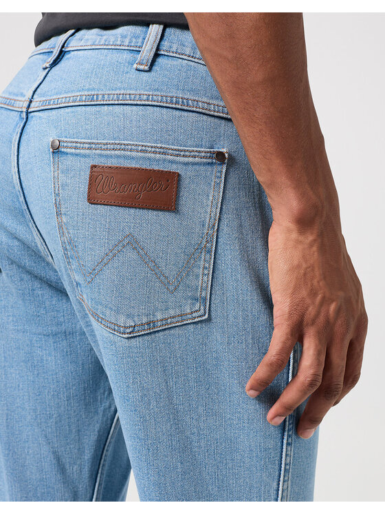 Wrangler Wrangler Jeansy GREENSBORO Niebieski Regular Fit