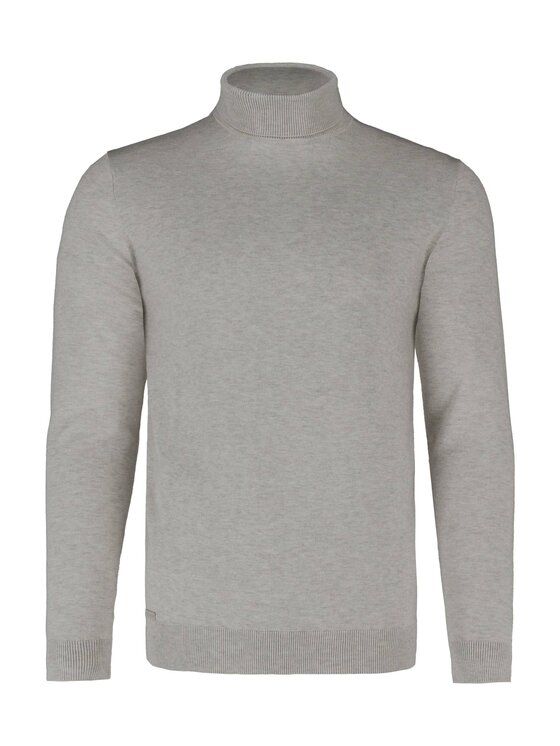 Volcano Volcano Sweter S-MAX Szary Regular Fit