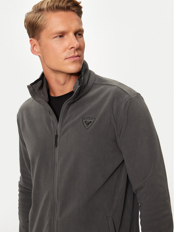 Rossignol Rossignol Fleecejacke Strawpile RLNML07 Grau Regular Fit
