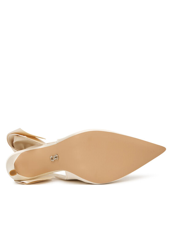 Steve Madden Steve Madden Pantofi cu toc subțire Teacup 11004931 Écru