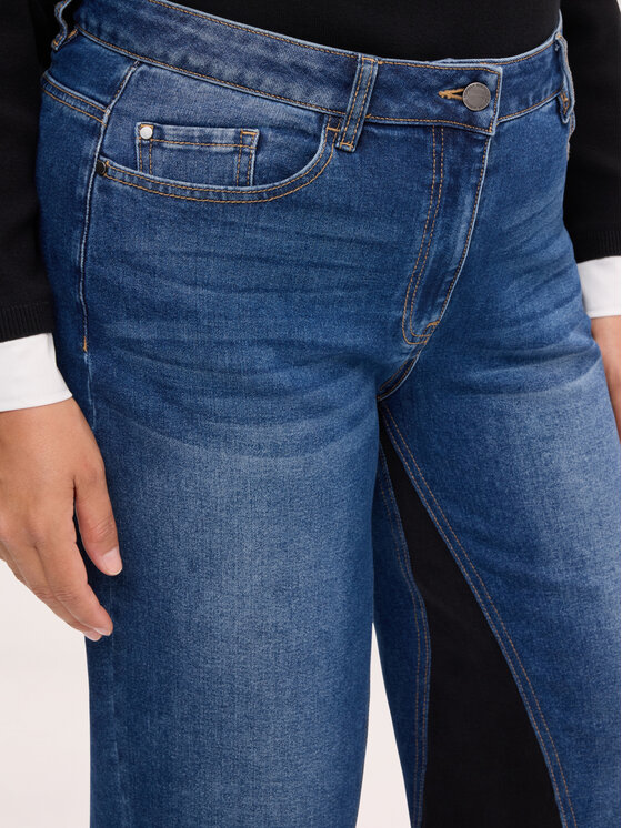 Fiorella Rubino Fiorella Rubino Jeansy P492T005437N024 Niebieski Flare Fit