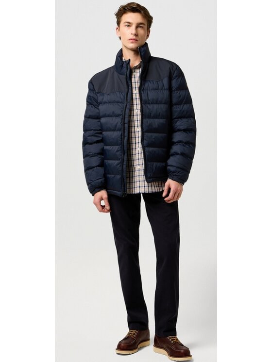 Wrangler Wrangler Chinosy Regular Chino Czarny Chino Fit