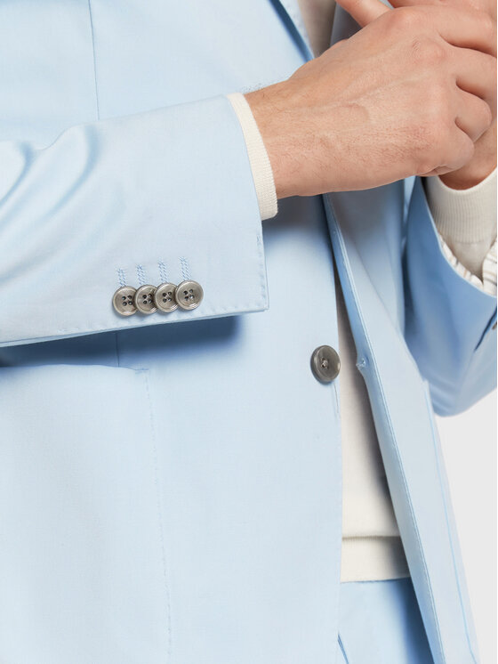 BOSS Boss Ülikond C-Hanry-222 50473622 Sinine Slim Fit