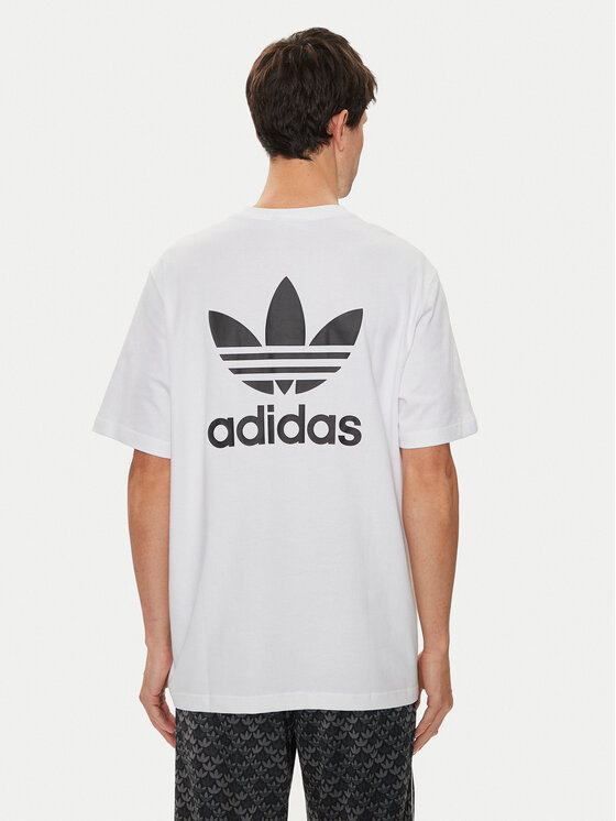 adidas adidas T-Shirt adicolor Classics Trefoil IM4513 Bílá Loose Fit