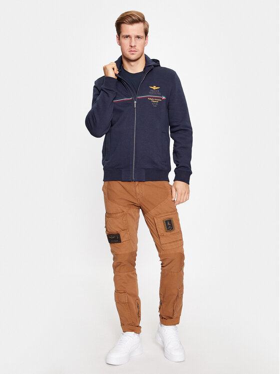 Aeronautica Militare Aeronautica Militare Felpa 232FE1823F532 Blu scuro Regular Fit