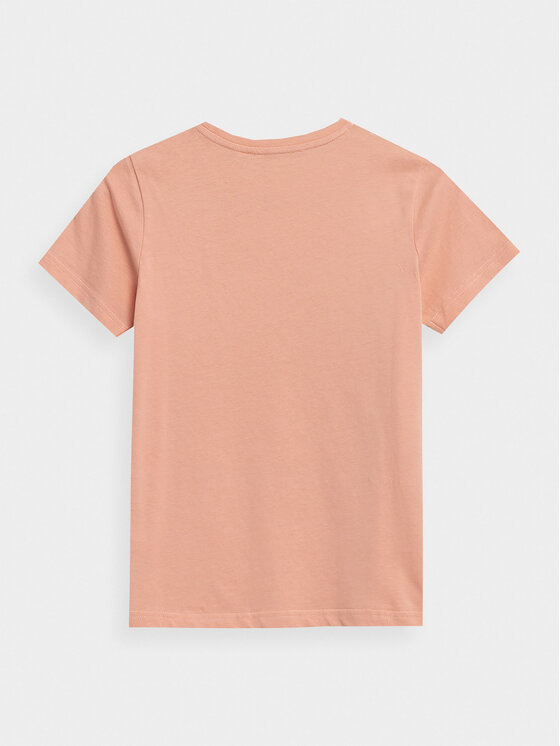 4F 4F Тишърт 4FJSS23TTSHM288 Розов Regular Fit