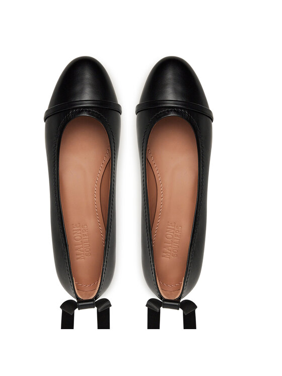 MALONE SOULIERS MALONE SOULIERS Μπαλαρίνες Sabina 5-4 Μαύρο