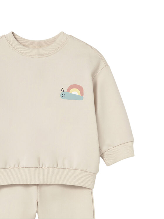 Mayoral Mayoral Спортивний костюм 1898 Бежевий Regular Fit