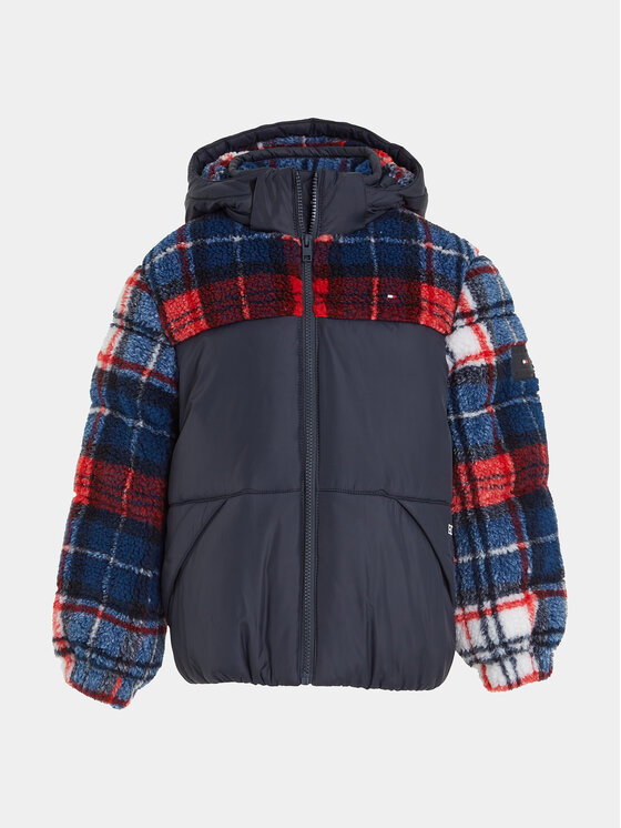 Tommy Hilfiger Tommy Hilfiger Geacă de iarnă KB0KB08568 Bleumarin Regular Fit