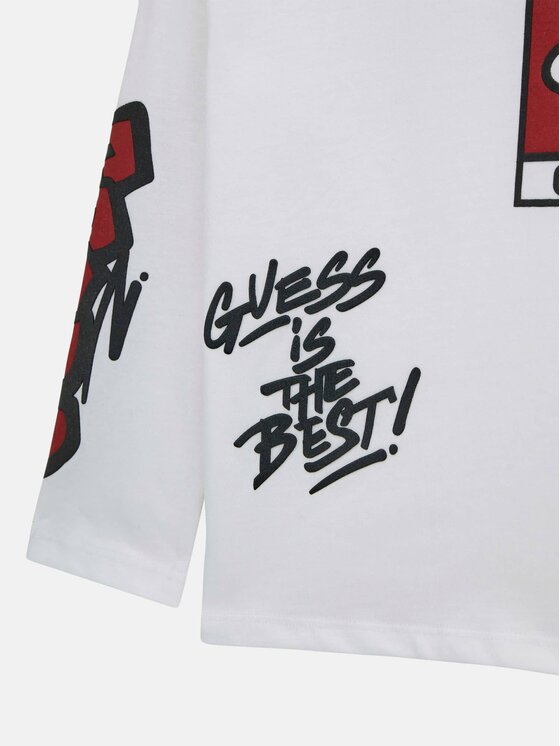 Guess Kids Guess Kids T-shirt 179658 Bianco Classic Fit