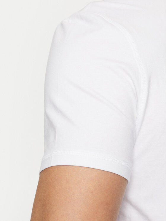 Guess Guess T-Shirt M5RI14 J1314 Biały Slim Fit