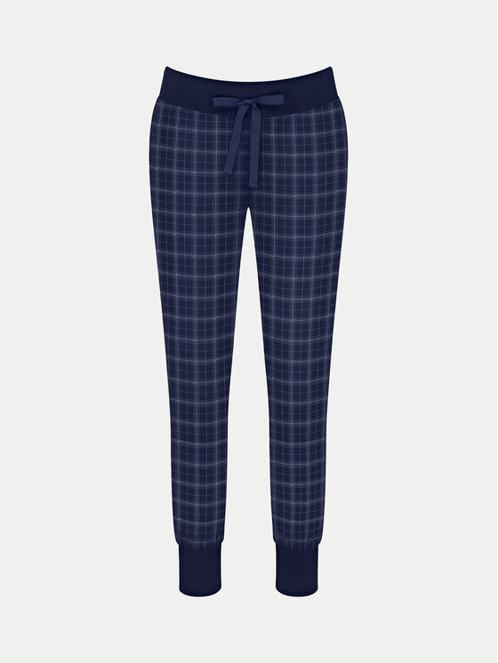 Triumph Triumph Pyjamahose 10216544 Dunkelblau Regular Fit