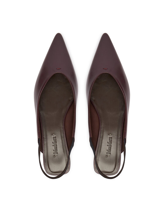 Max Mara Max Mara Ballerine Mxacrea 2614521431600 Bordeaux