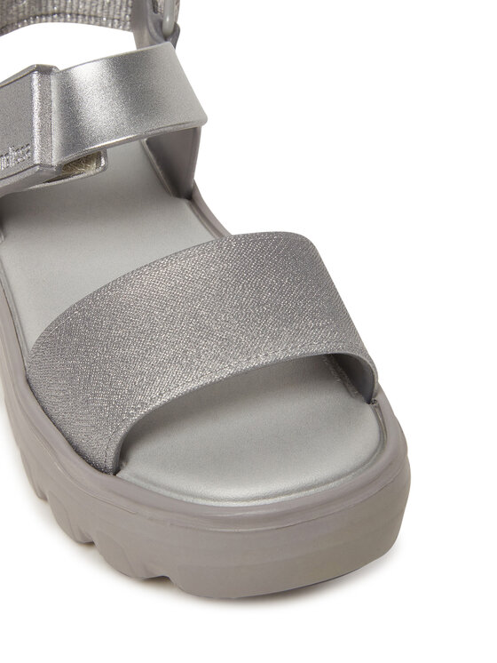 Melissa Melissa Sandali Melissa Kick Off Sandal Inf 35692 Srebrna