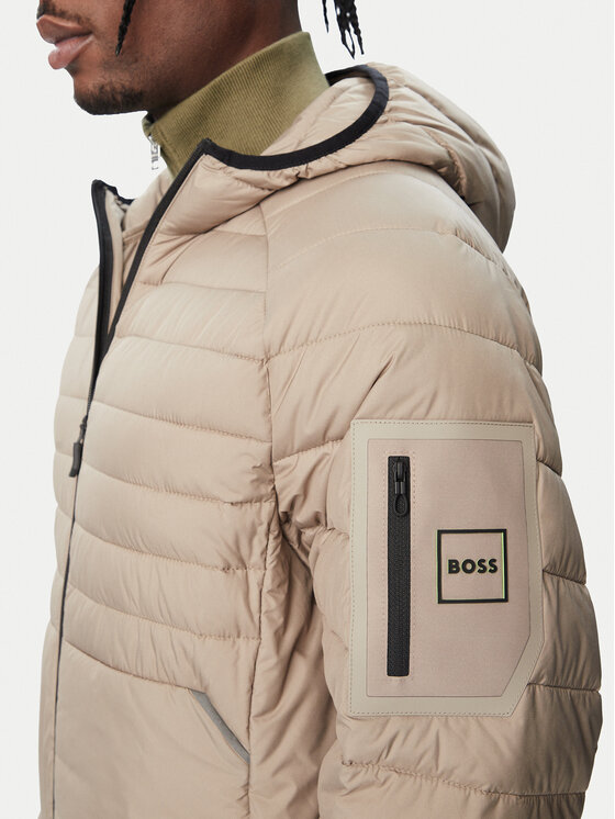 BOSS BOSS Kevad-sügis jope OW_Urbanex JT 50549181 Beež Regular Fit