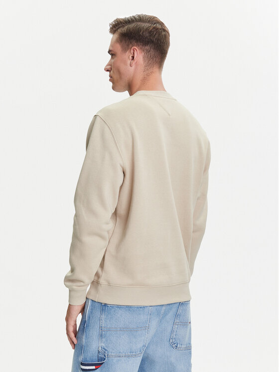 Tommy Jeans Tommy Jeans Світшот DM0DM20741 Бежевий Regular Fit