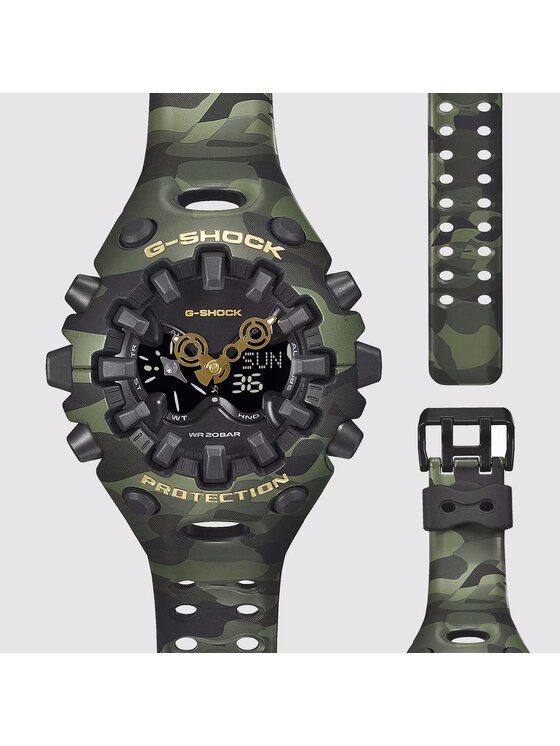 Casio Casio Zegarek GA-V01CMG-3AER Zielony