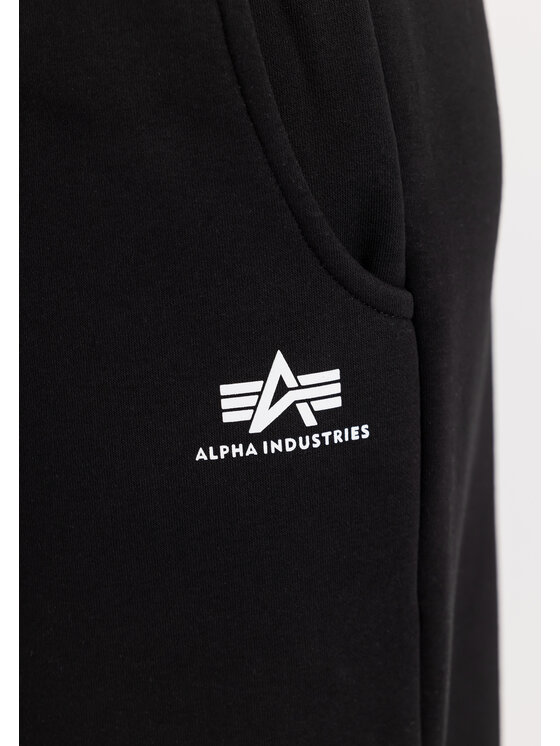 Alpha Industries Alpha Industries Joggery Basic Small Logo Jogger Women Czarny Loose Fit