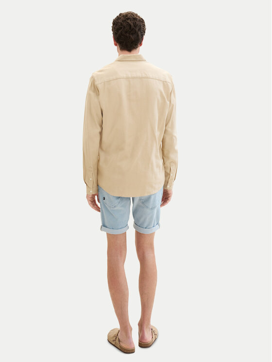 Tom Tailor Denim Tom Tailor Denim Farmer rövidnadrág 1040209 Kék Regular Fit