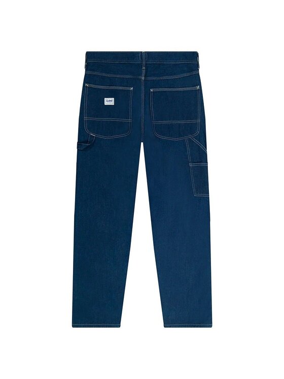 Lee Lee Jeansy CARPENTER Niebieski Loose Fit
