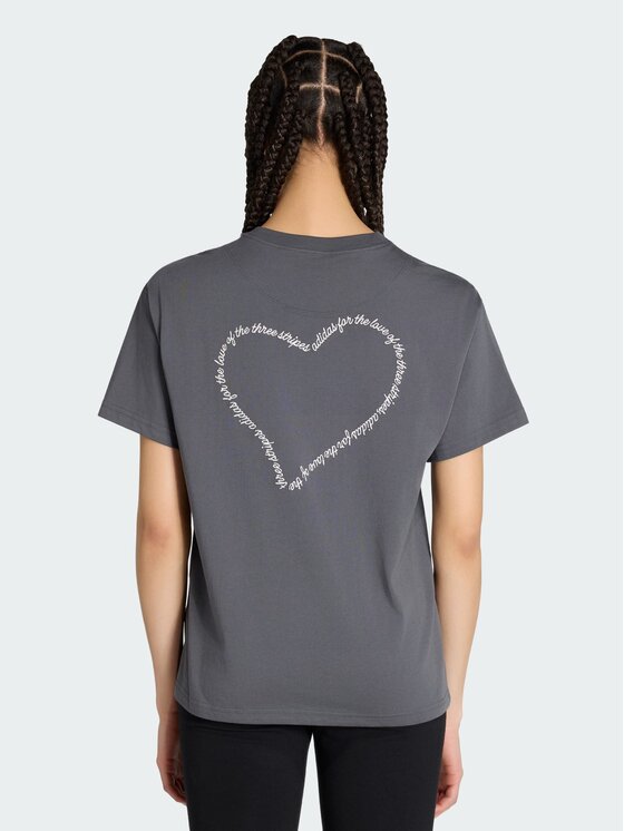 adidas adidas T-Shirt 165366 Szary Loose Fit
